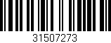 Código de barras (EAN, GTIN, SKU, ISBN): '31507273'