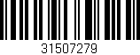 Código de barras (EAN, GTIN, SKU, ISBN): '31507279'