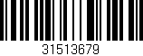 Código de barras (EAN, GTIN, SKU, ISBN): '31513679'