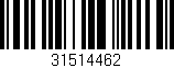 Código de barras (EAN, GTIN, SKU, ISBN): '31514462'