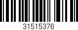 Código de barras (EAN, GTIN, SKU, ISBN): '31515376'