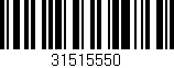Código de barras (EAN, GTIN, SKU, ISBN): '31515550'