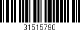 Código de barras (EAN, GTIN, SKU, ISBN): '31515790'