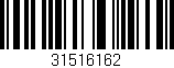 Código de barras (EAN, GTIN, SKU, ISBN): '31516162'