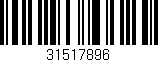 Código de barras (EAN, GTIN, SKU, ISBN): '31517896'