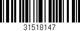 Código de barras (EAN, GTIN, SKU, ISBN): '31518147'