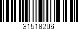 Código de barras (EAN, GTIN, SKU, ISBN): '31518206'