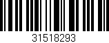 Código de barras (EAN, GTIN, SKU, ISBN): '31518293'