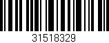 Código de barras (EAN, GTIN, SKU, ISBN): '31518329'