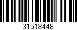 Código de barras (EAN, GTIN, SKU, ISBN): '31518448'