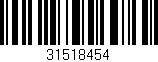 Código de barras (EAN, GTIN, SKU, ISBN): '31518454'