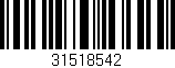 Código de barras (EAN, GTIN, SKU, ISBN): '31518542'