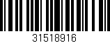 Código de barras (EAN, GTIN, SKU, ISBN): '31518916'