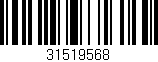 Código de barras (EAN, GTIN, SKU, ISBN): '31519568'