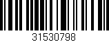 Código de barras (EAN, GTIN, SKU, ISBN): '31530798'