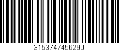 Código de barras (EAN, GTIN, SKU, ISBN): '3153747456290'