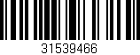 Código de barras (EAN, GTIN, SKU, ISBN): '31539466'
