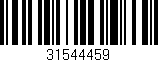 Código de barras (EAN, GTIN, SKU, ISBN): '31544459'