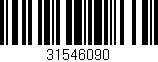 Código de barras (EAN, GTIN, SKU, ISBN): '31546090'