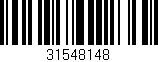 Código de barras (EAN, GTIN, SKU, ISBN): '31548148'