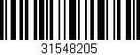 Código de barras (EAN, GTIN, SKU, ISBN): '31548205'