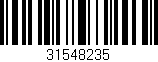 Código de barras (EAN, GTIN, SKU, ISBN): '31548235'