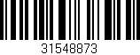 Código de barras (EAN, GTIN, SKU, ISBN): '31548873'