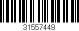 Código de barras (EAN, GTIN, SKU, ISBN): '31557449'