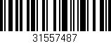 Código de barras (EAN, GTIN, SKU, ISBN): '31557487'