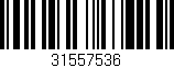Código de barras (EAN, GTIN, SKU, ISBN): '31557536'