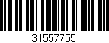 Código de barras (EAN, GTIN, SKU, ISBN): '31557755'