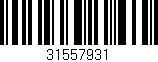 Código de barras (EAN, GTIN, SKU, ISBN): '31557931'