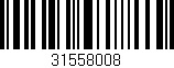 Código de barras (EAN, GTIN, SKU, ISBN): '31558008'