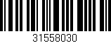 Código de barras (EAN, GTIN, SKU, ISBN): '31558030'