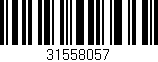 Código de barras (EAN, GTIN, SKU, ISBN): '31558057'