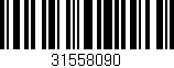 Código de barras (EAN, GTIN, SKU, ISBN): '31558090'