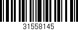 Código de barras (EAN, GTIN, SKU, ISBN): '31558145'