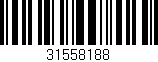 Código de barras (EAN, GTIN, SKU, ISBN): '31558188'