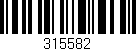 Código de barras (EAN, GTIN, SKU, ISBN): '315582'