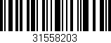 Código de barras (EAN, GTIN, SKU, ISBN): '31558203'