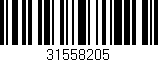 Código de barras (EAN, GTIN, SKU, ISBN): '31558205'