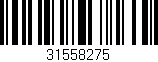 Código de barras (EAN, GTIN, SKU, ISBN): '31558275'