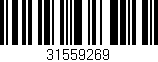 Código de barras (EAN, GTIN, SKU, ISBN): '31559269'