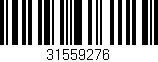 Código de barras (EAN, GTIN, SKU, ISBN): '31559276'