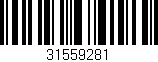 Código de barras (EAN, GTIN, SKU, ISBN): '31559281'