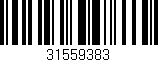 Código de barras (EAN, GTIN, SKU, ISBN): '31559383'