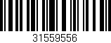 Código de barras (EAN, GTIN, SKU, ISBN): '31559556'