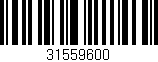 Código de barras (EAN, GTIN, SKU, ISBN): '31559600'