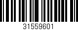 Código de barras (EAN, GTIN, SKU, ISBN): '31559601'