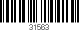 Código de barras (EAN, GTIN, SKU, ISBN): '31563'